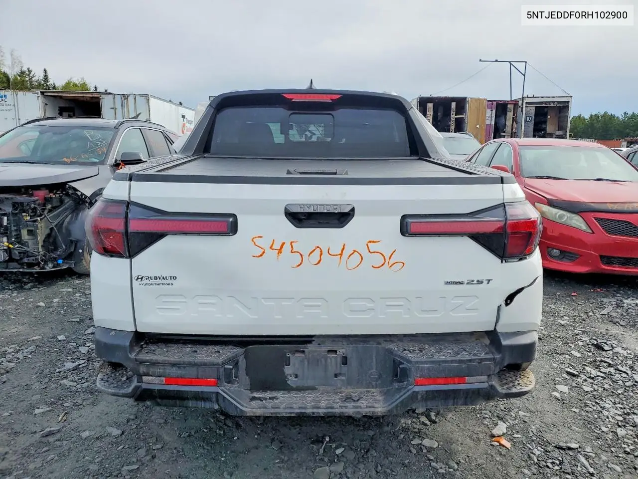 2024 Hyundai Santa Cruz Limited VIN: 5NTJEDDF0RH102900 Lot: 54504056