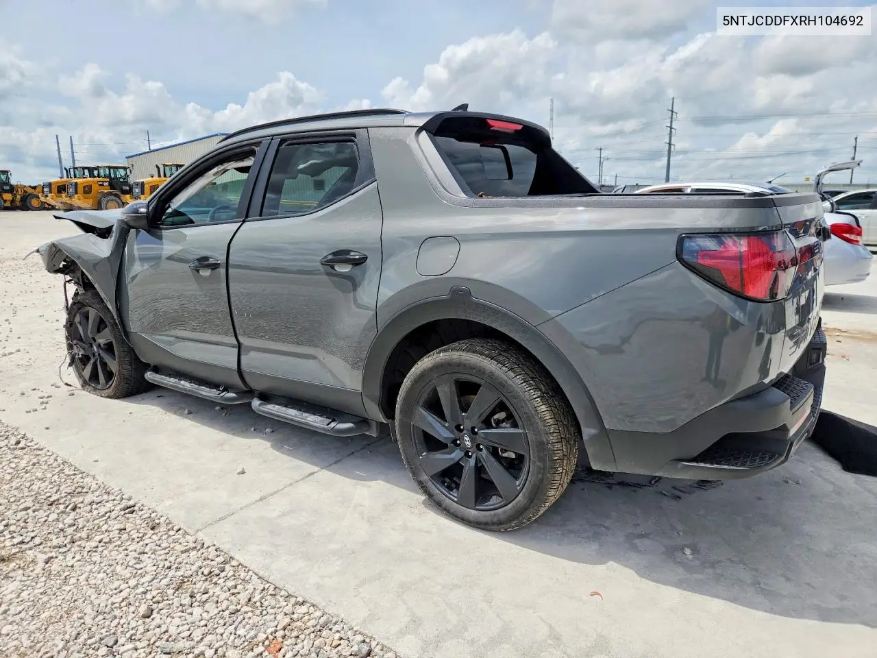 2024 Hyundai Santa Cruz Night VIN: 5NTJCDDFXRH104692 Lot: 55221796