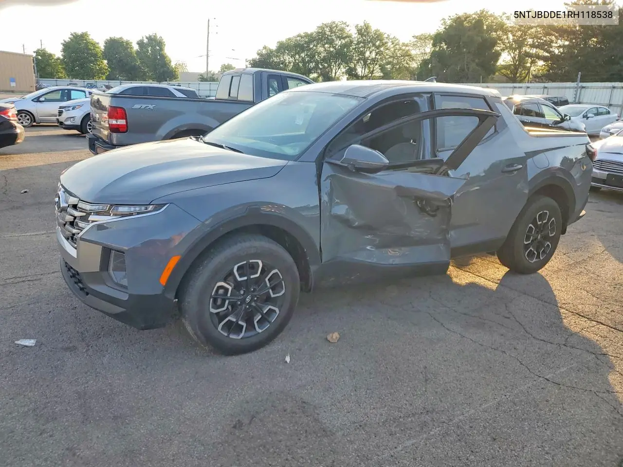 2024 Hyundai Santa Cruz Sel VIN: 5NTJBDDE1RH118538 Lot: 55897496