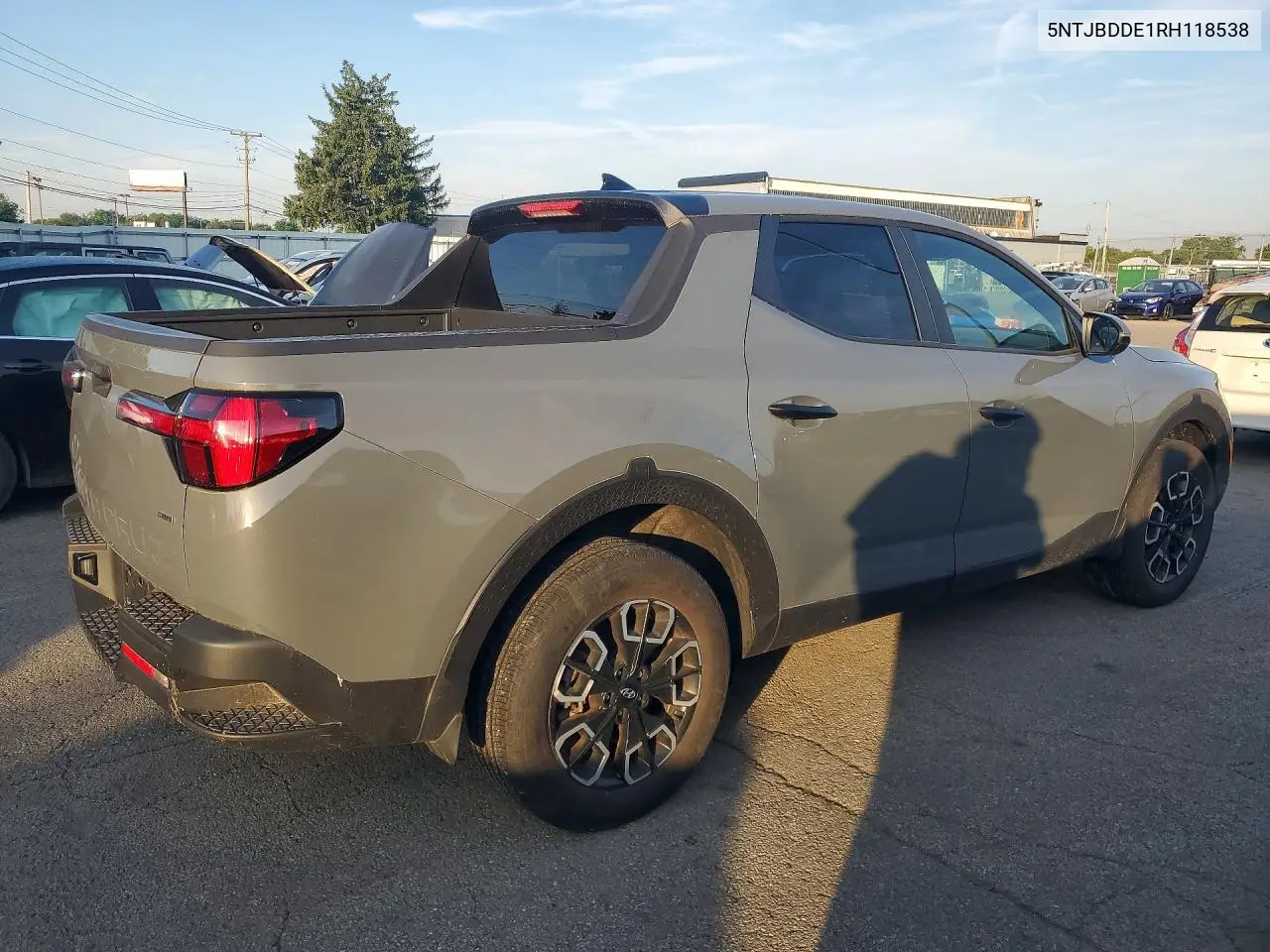 2024 Hyundai Santa Cruz Sel VIN: 5NTJBDDE1RH118538 Lot: 55897496