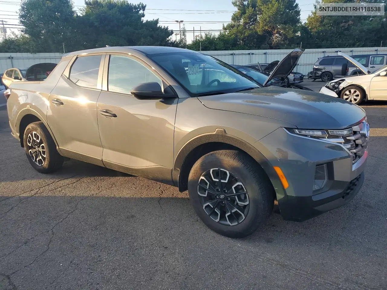 2024 Hyundai Santa Cruz Sel VIN: 5NTJBDDE1RH118538 Lot: 55897496