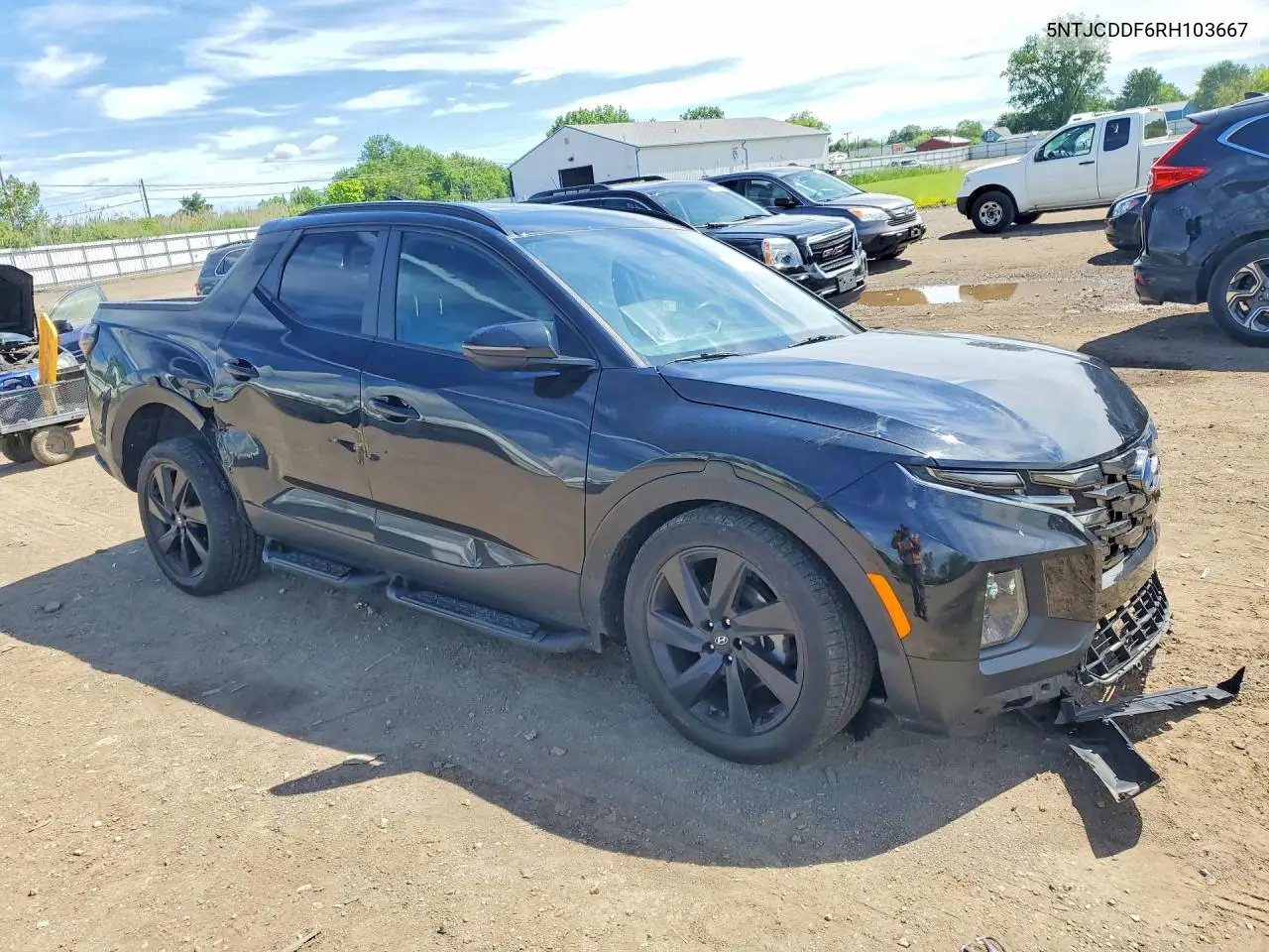 2024 Hyundai Santa Cruz Night VIN: 5NTJCDDF6RH103667 Lot: 56850366