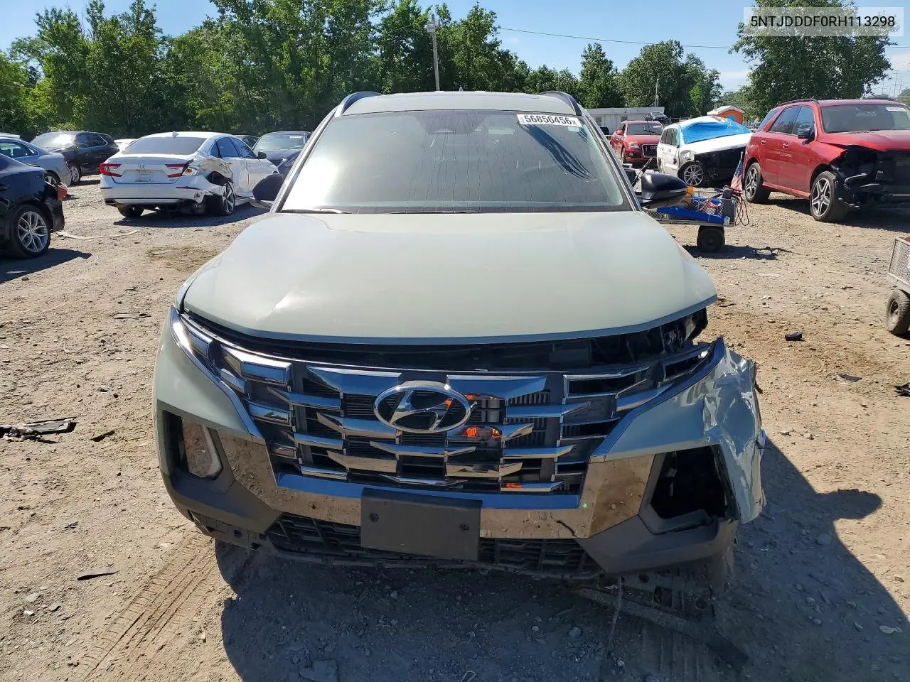 2024 Hyundai Santa Cruz Xrt VIN: 5NTJDDDF0RH113298 Lot: 56856456