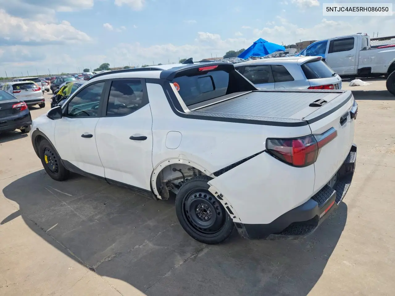 2024 Hyundai Santa Cruz Sel VIN: 5NTJC4AE5RH086050 Lot: 57037376