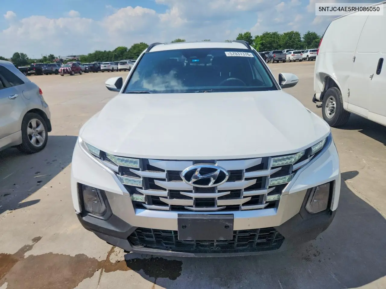 2024 Hyundai Santa Cruz Sel VIN: 5NTJC4AE5RH086050 Lot: 57037376