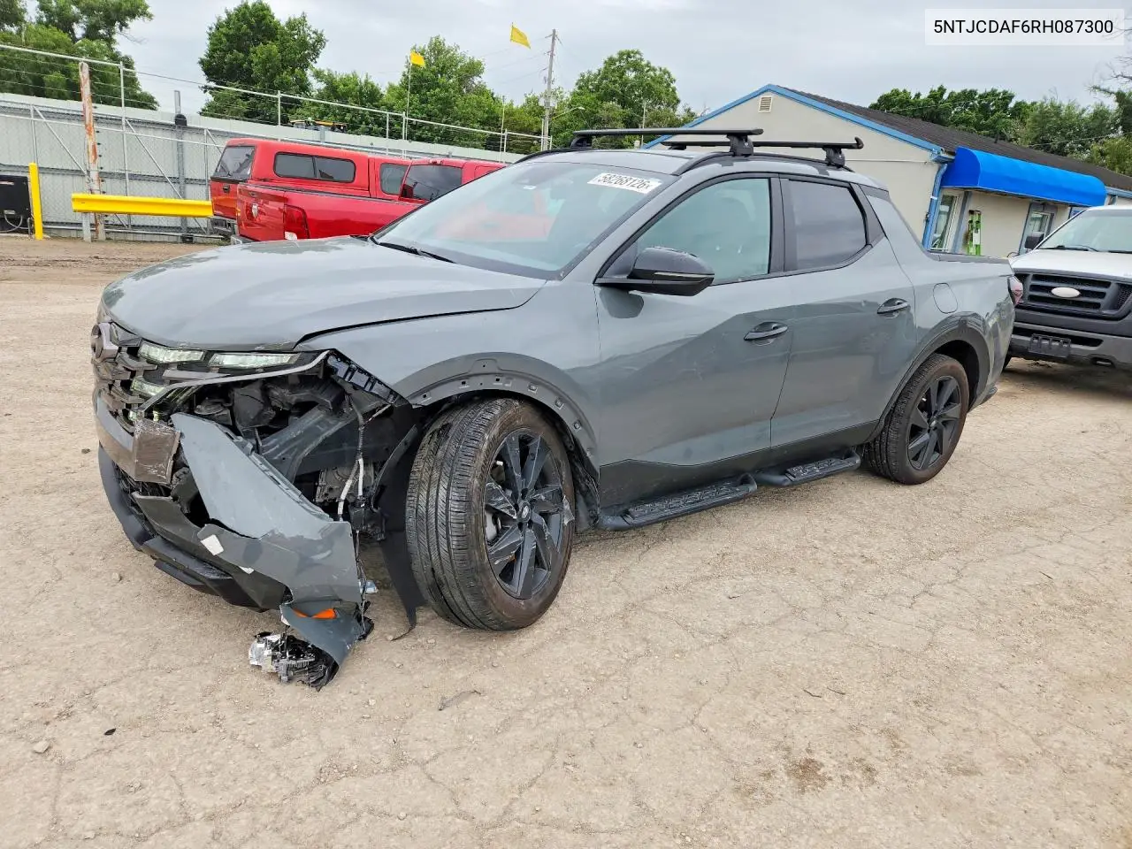 2024 Hyundai Santa Cruz Night VIN: 5NTJCDAF6RH087300 Lot: 58268126
