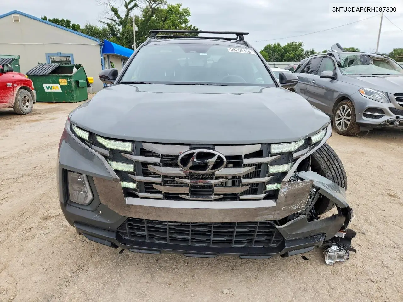 2024 Hyundai Santa Cruz Night VIN: 5NTJCDAF6RH087300 Lot: 58268126