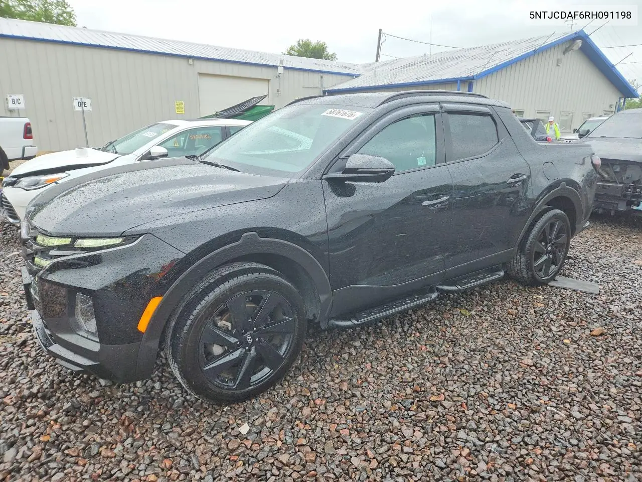 2024 Hyundai Santa Cruz Night VIN: 5NTJCDAF6RH091198 Lot: 58761676