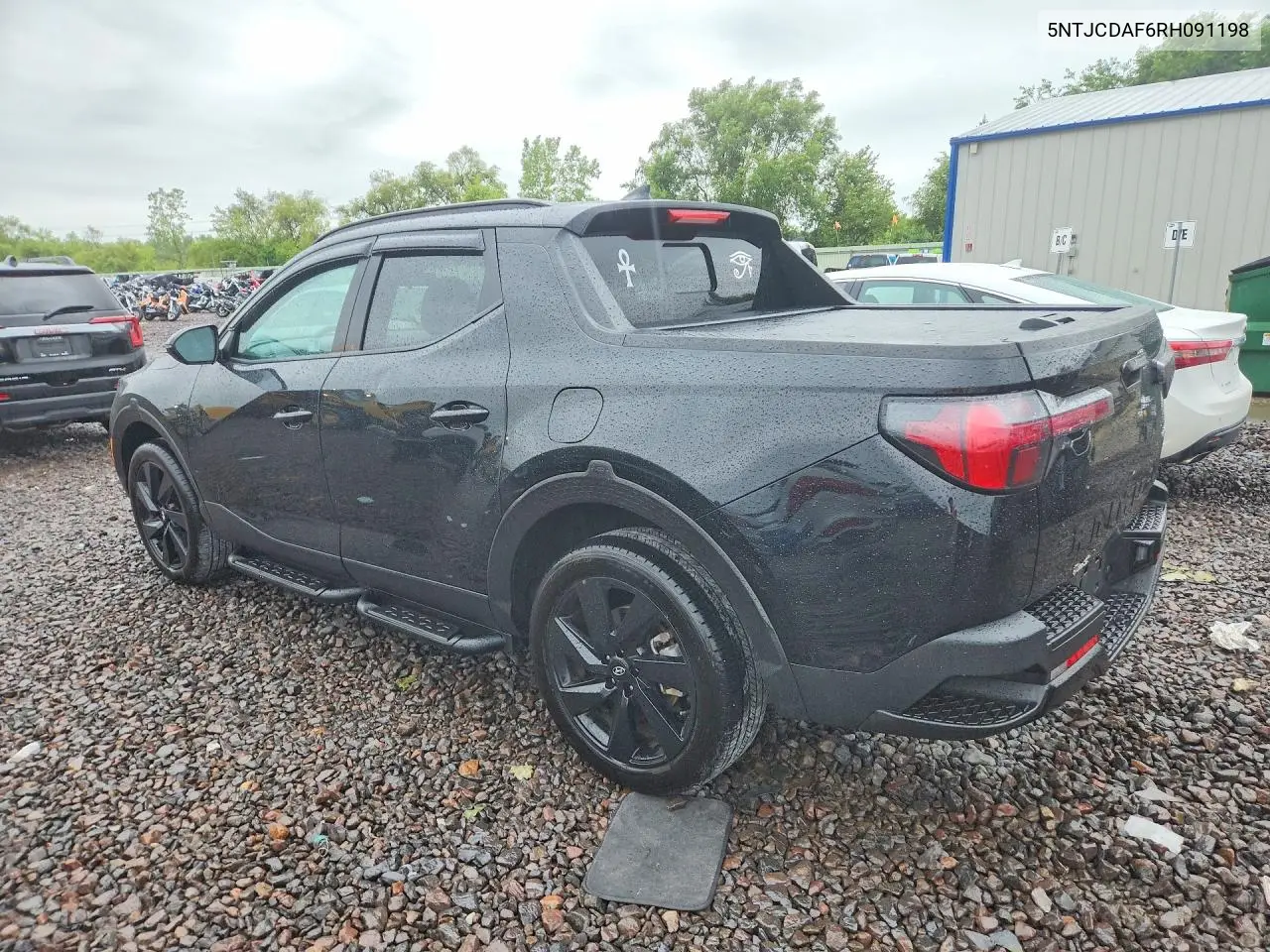2024 Hyundai Santa Cruz Night VIN: 5NTJCDAF6RH091198 Lot: 58761676