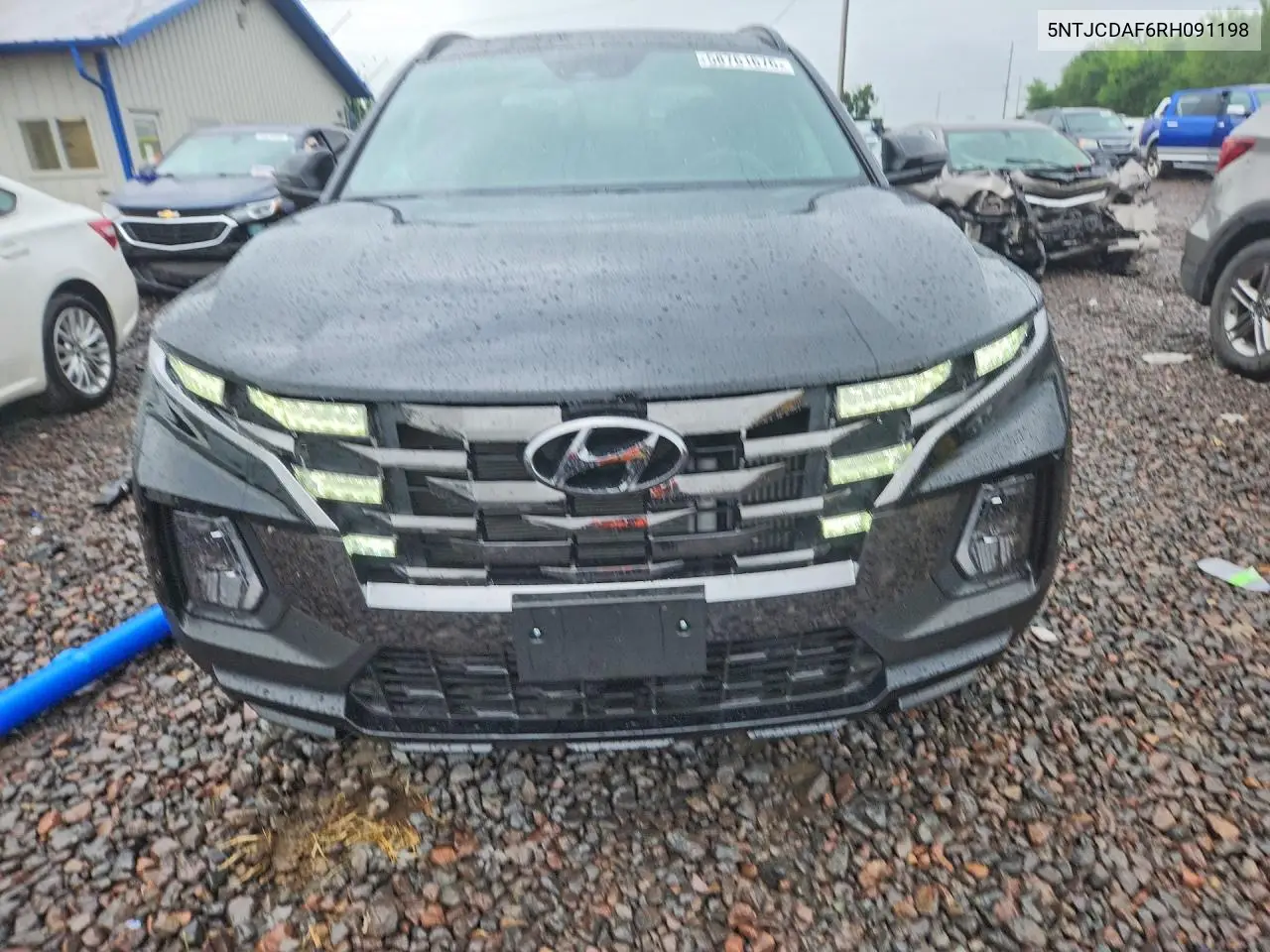 2024 Hyundai Santa Cruz Night VIN: 5NTJCDAF6RH091198 Lot: 58761676