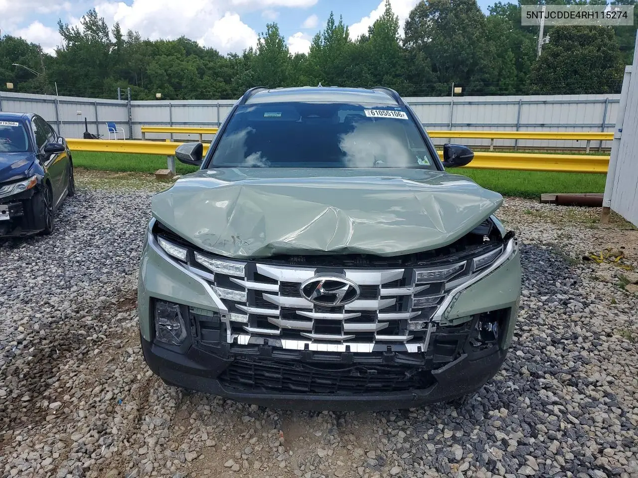 2024 Hyundai Santa Cruz Sel VIN: 5NTJCDDE4RH115274 Lot: 61055106