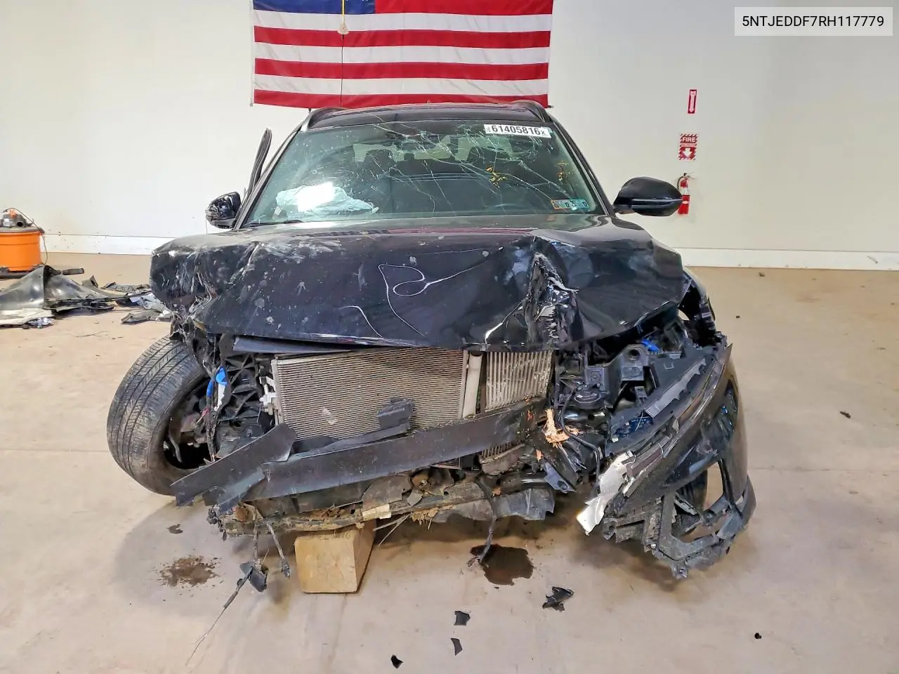 2024 Hyundai Santa Cruz Limited VIN: 5NTJEDDF7RH117779 Lot: 61405816