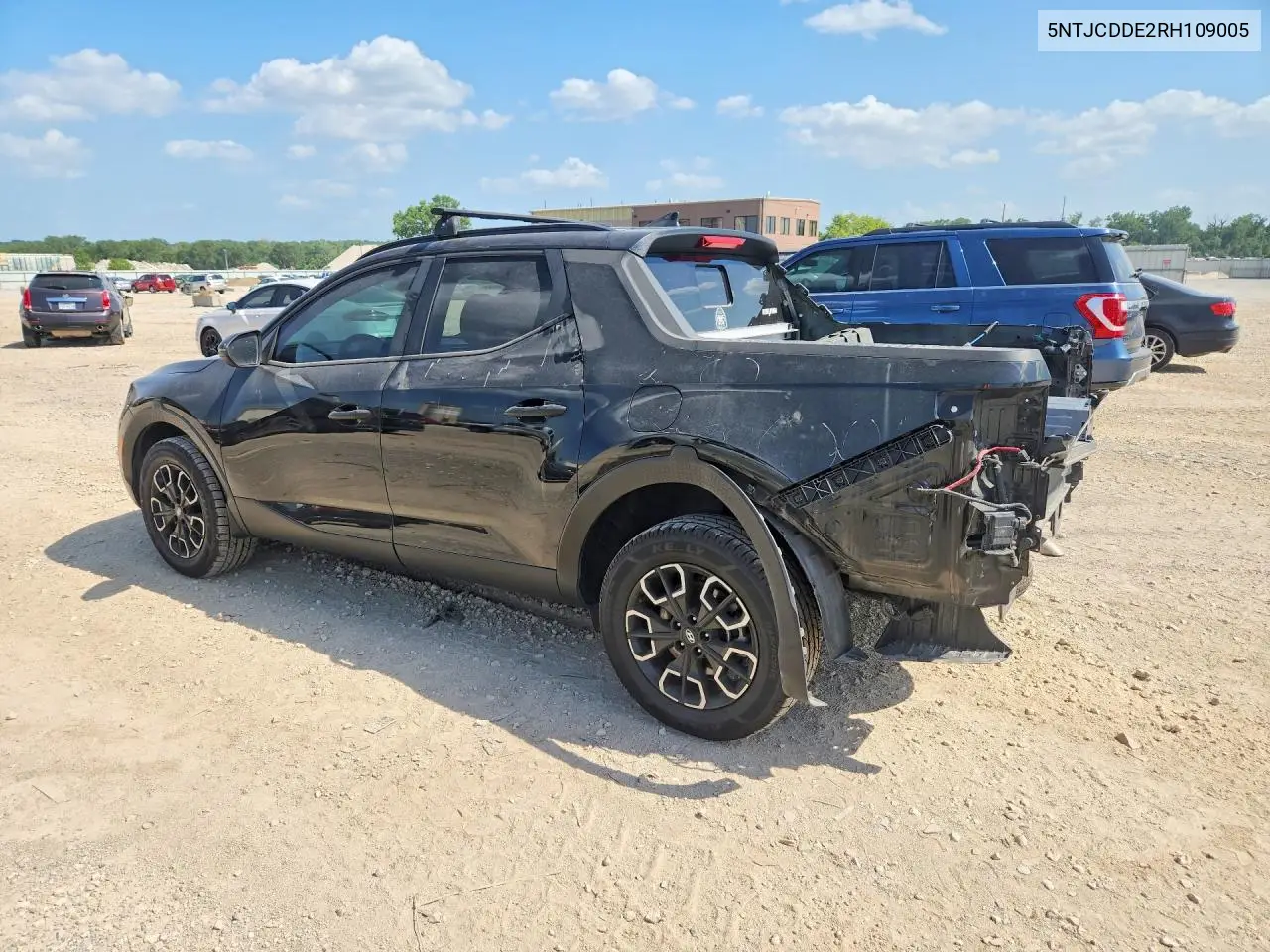 2024 Hyundai Santa Cruz Sel VIN: 5NTJCDDE2RH109005 Lot: 61796046