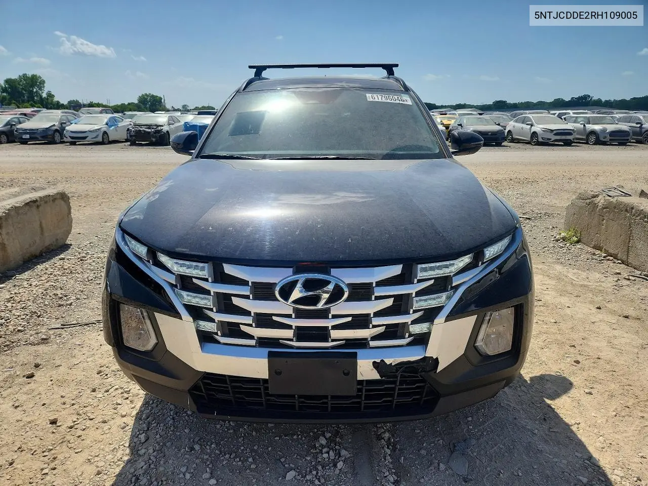 2024 Hyundai Santa Cruz Sel VIN: 5NTJCDDE2RH109005 Lot: 61796046