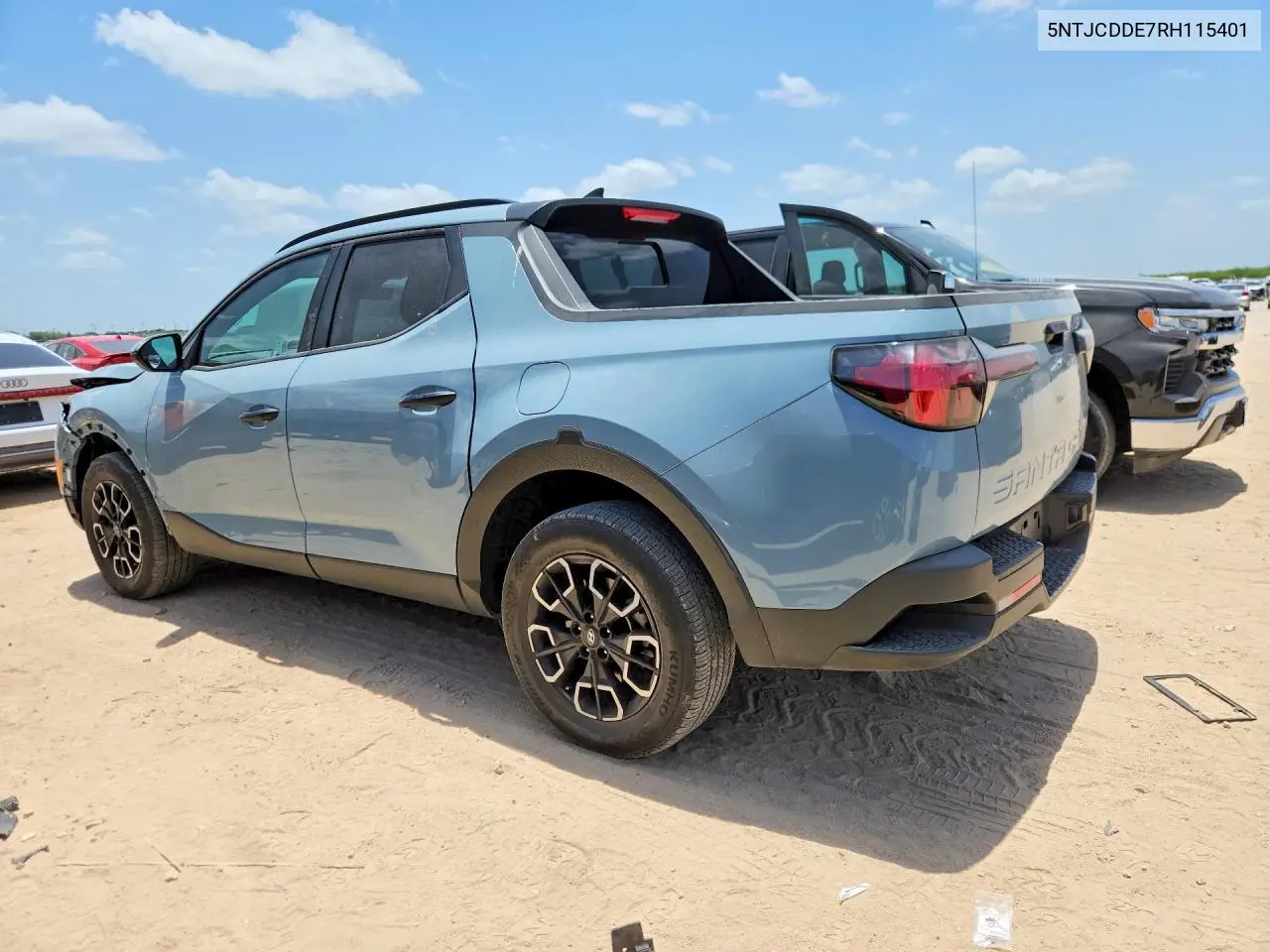2024 Hyundai Santa Cruz Sel VIN: 5NTJCDDE7RH115401 Lot: 73342215