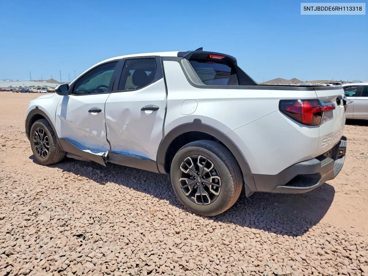 2024 Hyundai Santa Cruz Sel VIN: 5NTJBDDE6RH113318 Lot: 85963735