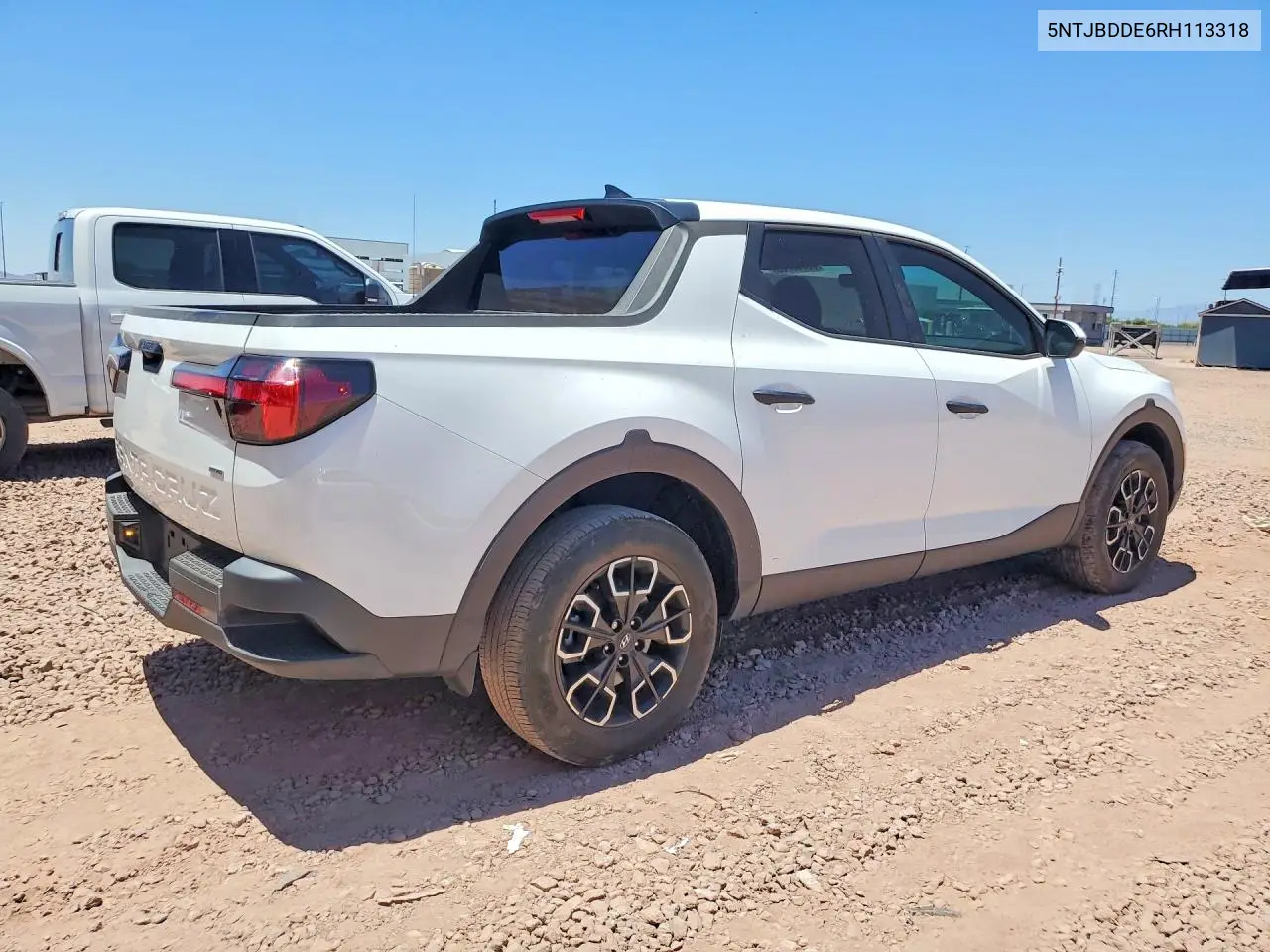 2024 Hyundai Santa Cruz Sel VIN: 5NTJBDDE6RH113318 Lot: 85963735