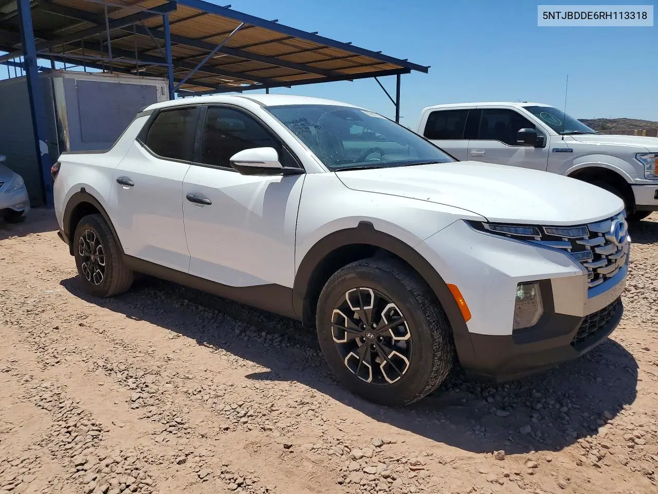 2024 Hyundai Santa Cruz Sel VIN: 5NTJBDDE6RH113318 Lot: 85963735