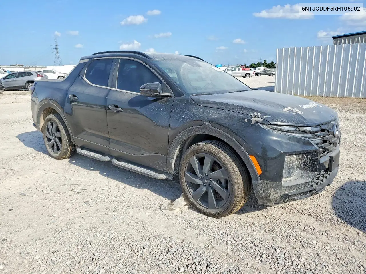 2024 Hyundai Santa Cruz Night VIN: 5NTJCDDF5RH106902 Lot: 85982815