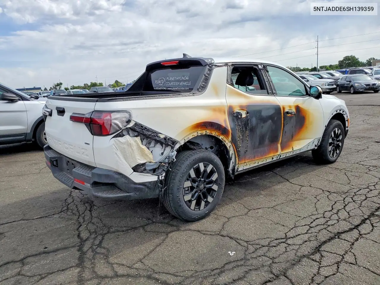 2025 Hyundai Santa Cruz Se VIN: 5NTJADDE6SH139359 Lot: 52885926