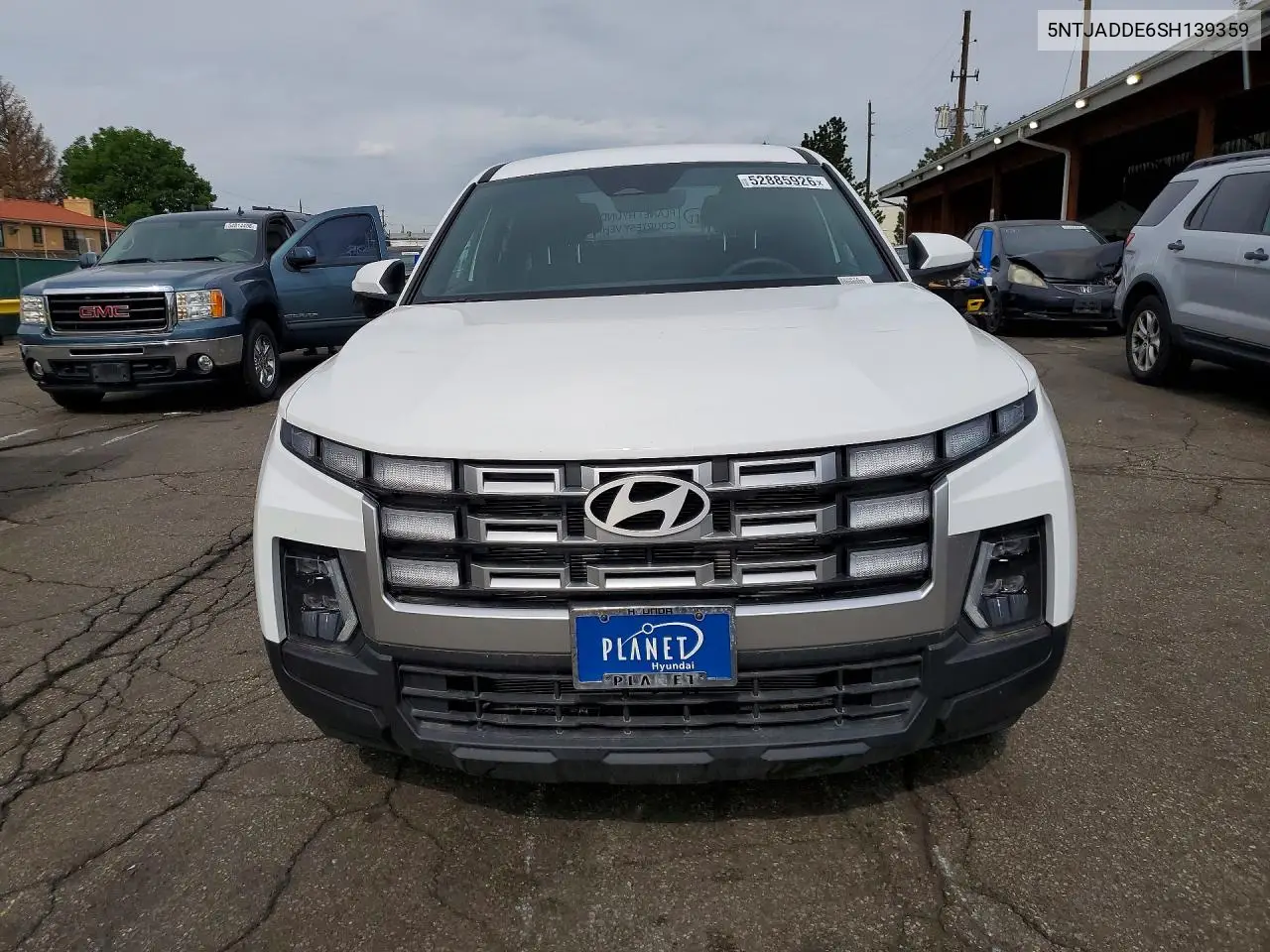2025 Hyundai Santa Cruz Se VIN: 5NTJADDE6SH139359 Lot: 52885926