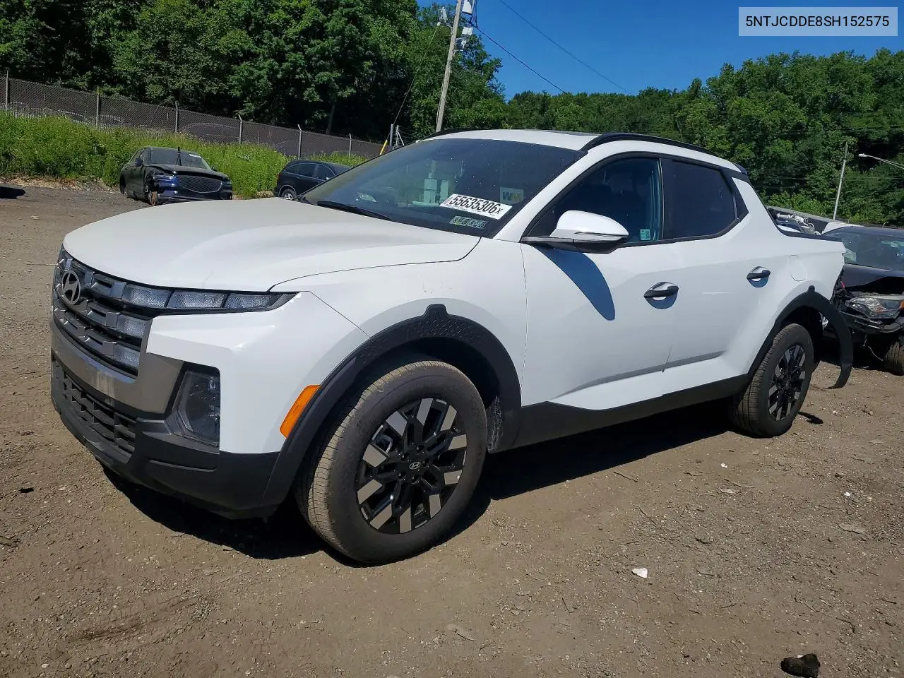 2025 Hyundai Santa Cruz Sel Activity VIN: 5NTJCDDE8SH152575 Lot: 55635306