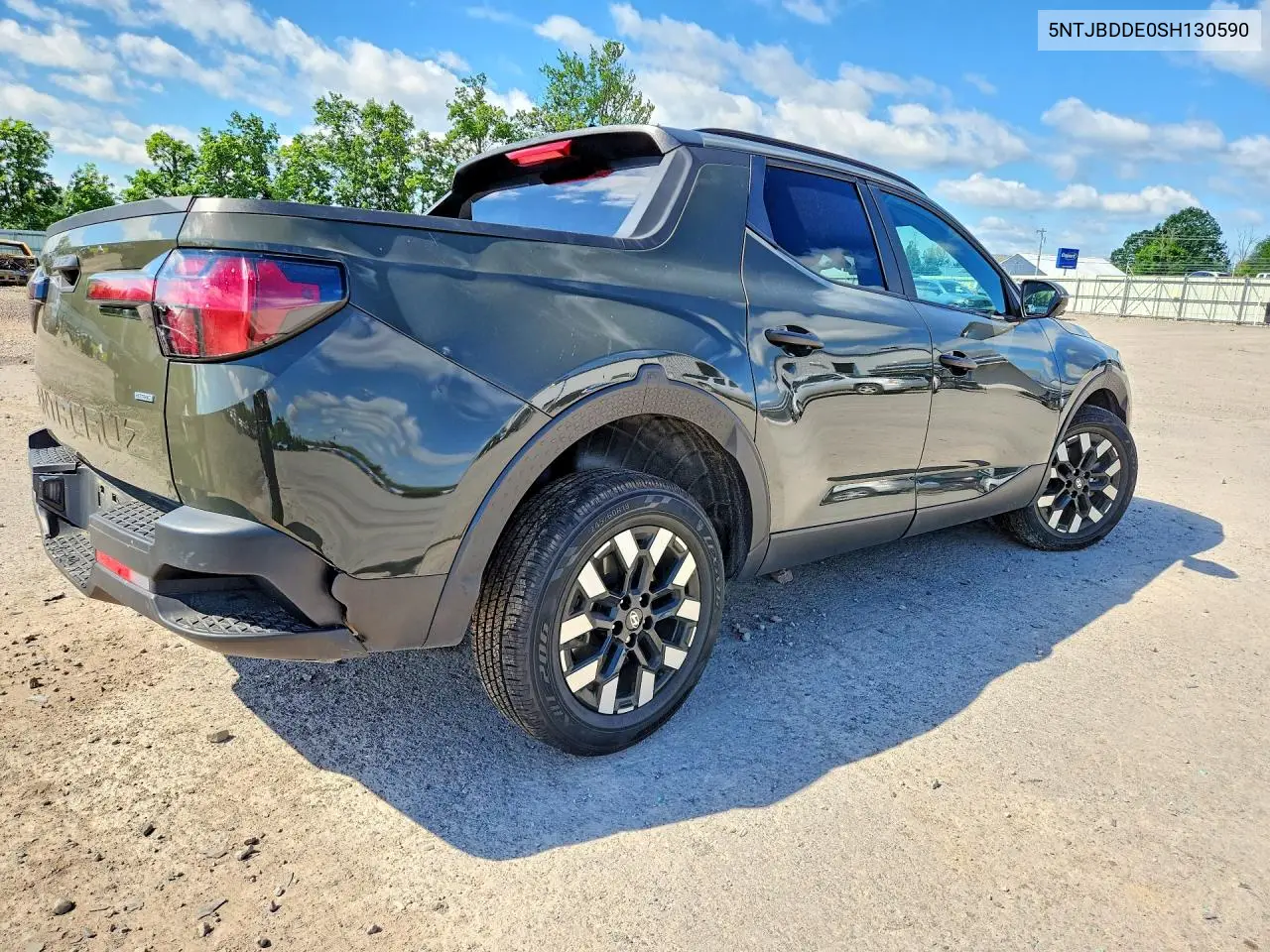 2025 Hyundai Santa Cruz Sel VIN: 5NTJBDDE0SH130590 Lot: 57393036