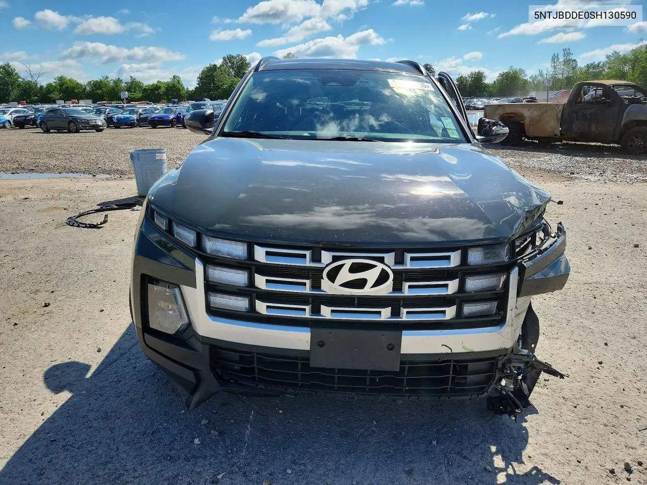 2025 Hyundai Santa Cruz Sel VIN: 5NTJBDDE0SH130590 Lot: 57393036