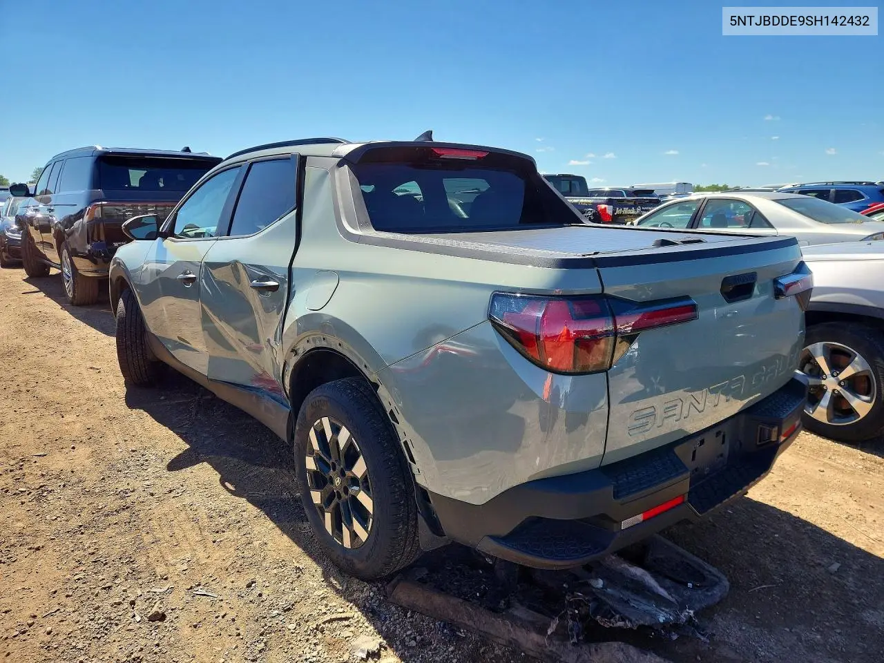 2025 Hyundai Santa Cruz Sel VIN: 5NTJBDDE9SH142432 Lot: 57511116