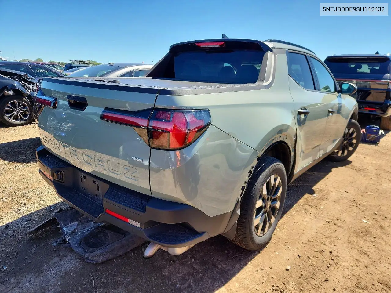2025 Hyundai Santa Cruz Sel VIN: 5NTJBDDE9SH142432 Lot: 57511116