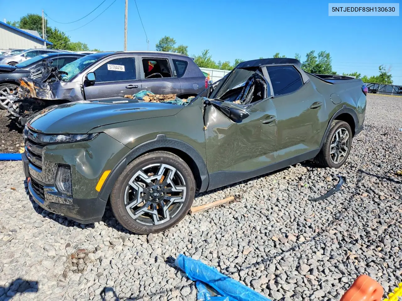 2025 Hyundai Santa Cruz Limited VIN: 5NTJEDDF8SH130630 Lot: 58143306