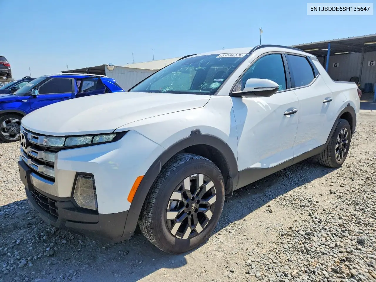 2025 Hyundai Santa Cruz Sel VIN: 5NTJBDDE6SH135647 Lot: 59534126