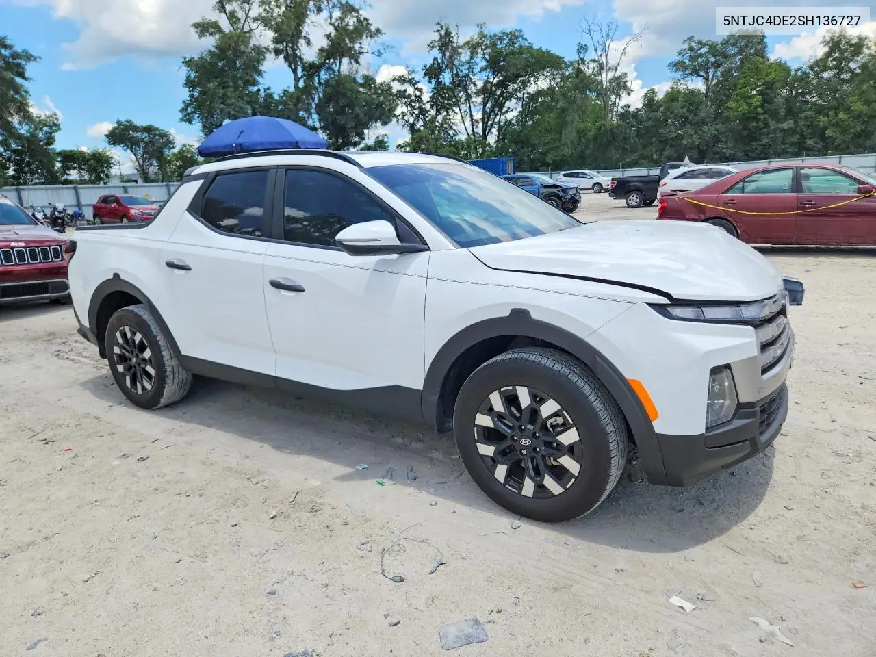 2025 Hyundai Santa Cruz Sel Activity VIN: 5NTJC4DE2SH136727 Lot: 60134636