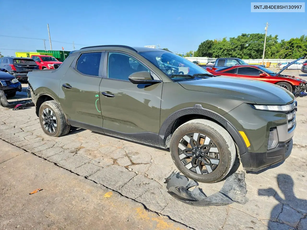 2025 Hyundai Santa Cruz Sel VIN: 5NTJB4DE8SH130997 Lot: 60954566