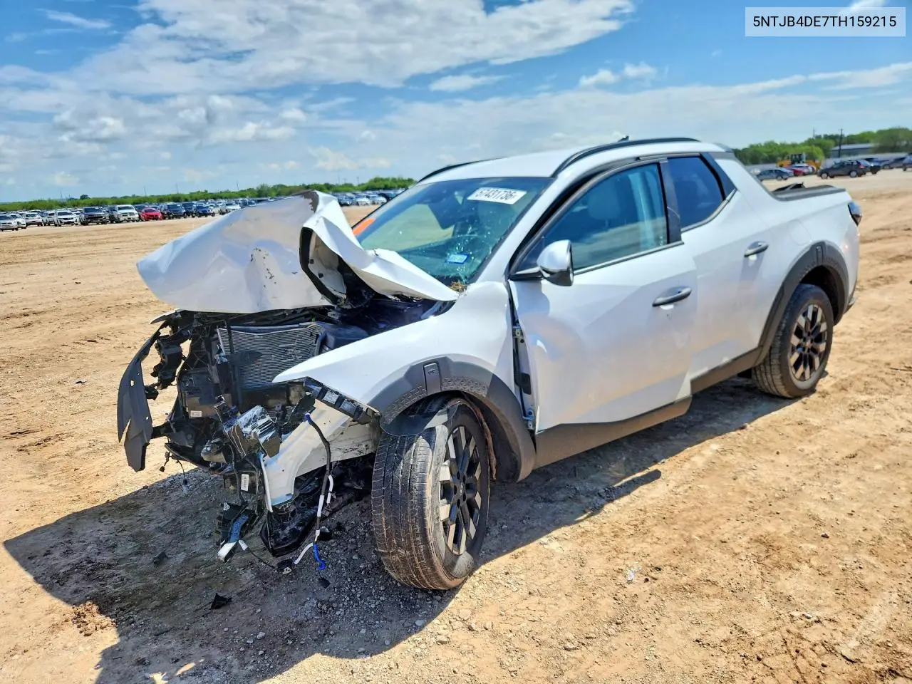 2026 Hyundai Santa Cruz Sel VIN: 5NTJB4DE7TH159215 Lot: 57431736