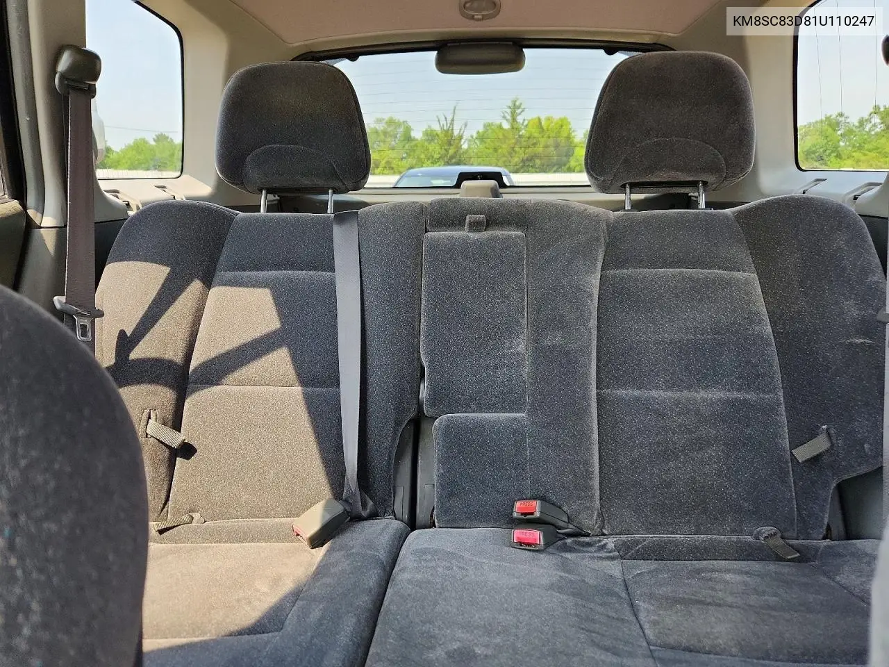 2001 Hyundai Santa Fe Gl VIN: KM8SC83D81U110247 Lot: 60715396
