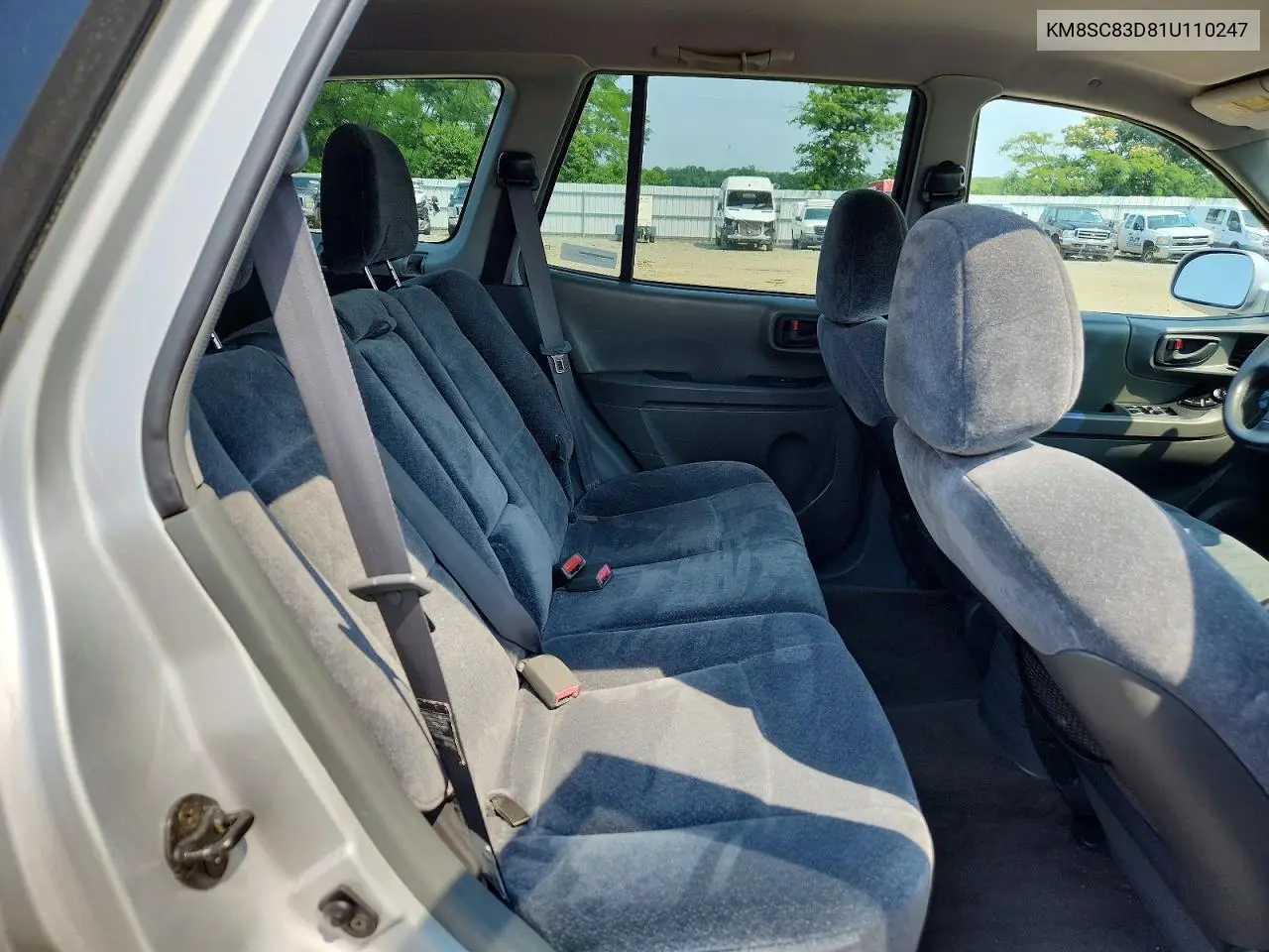 2001 Hyundai Santa Fe Gl VIN: KM8SC83D81U110247 Lot: 60715396