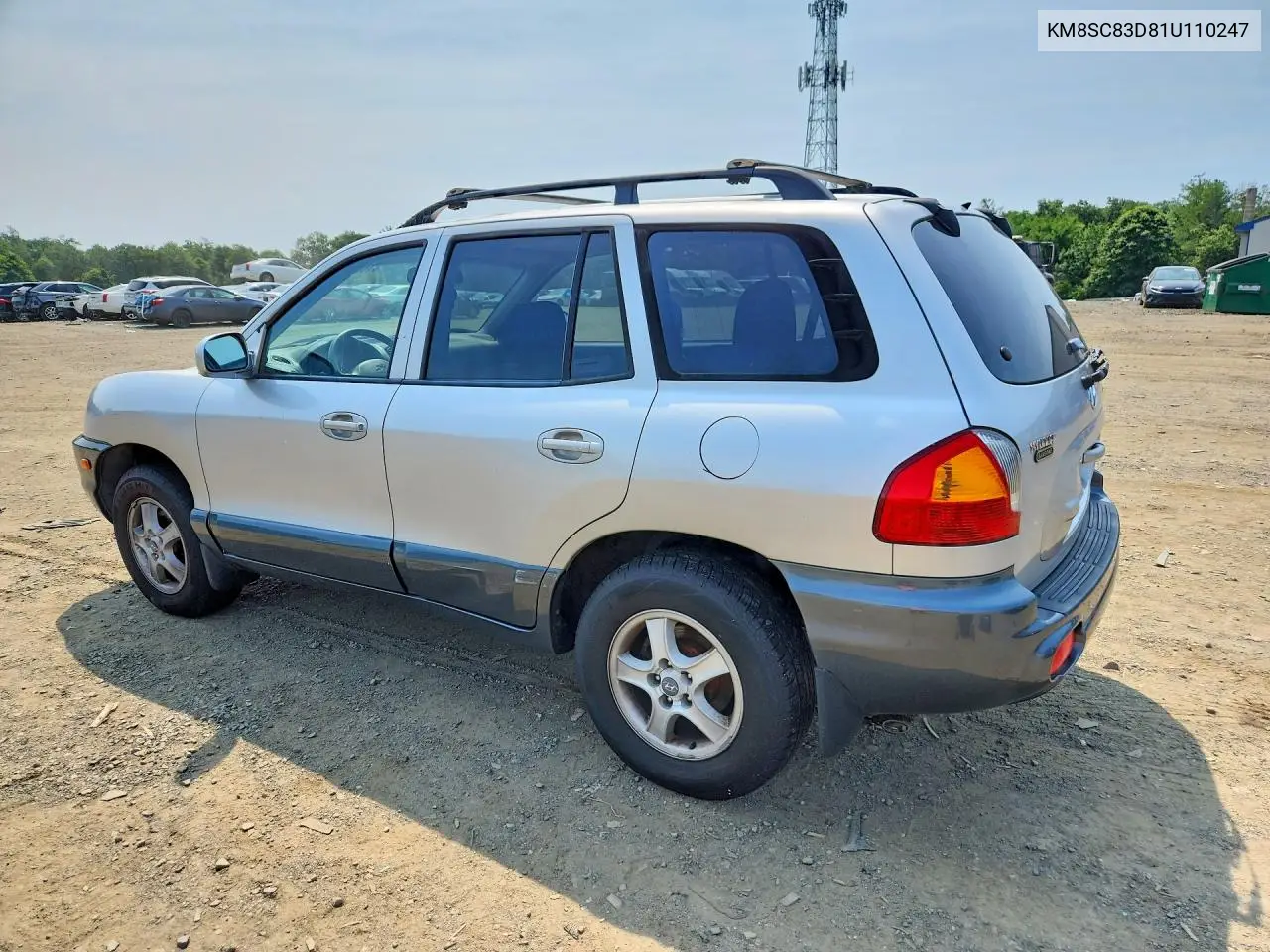2001 Hyundai Santa Fe Gl VIN: KM8SC83D81U110247 Lot: 60715396