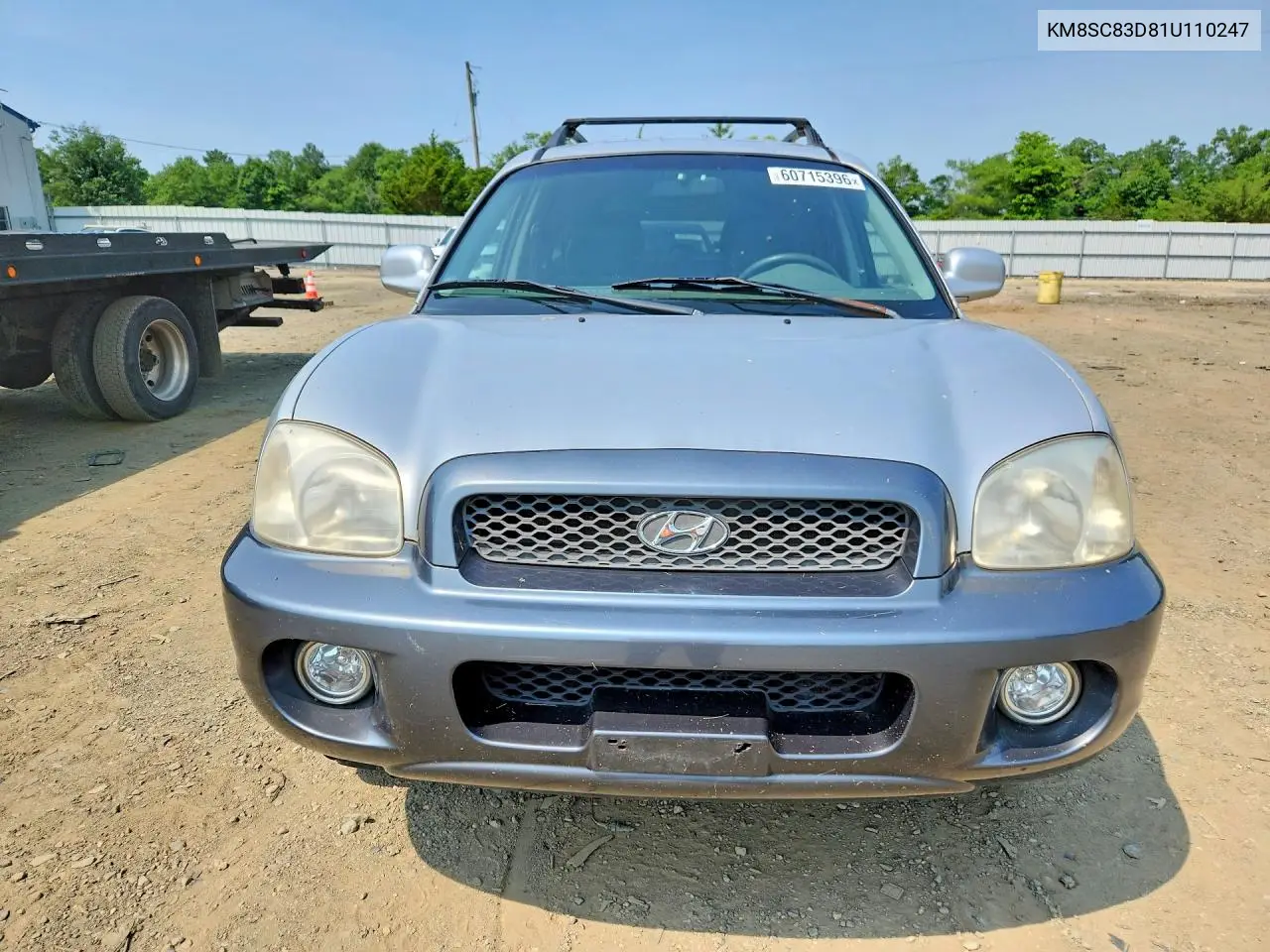 2001 Hyundai Santa Fe Gl VIN: KM8SC83D81U110247 Lot: 60715396