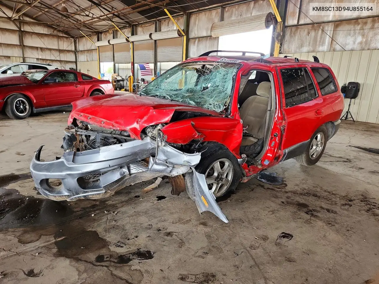 2004 Hyundai Santa Fe Gls VIN: KM8SC13D94U855164 Lot: 61489896