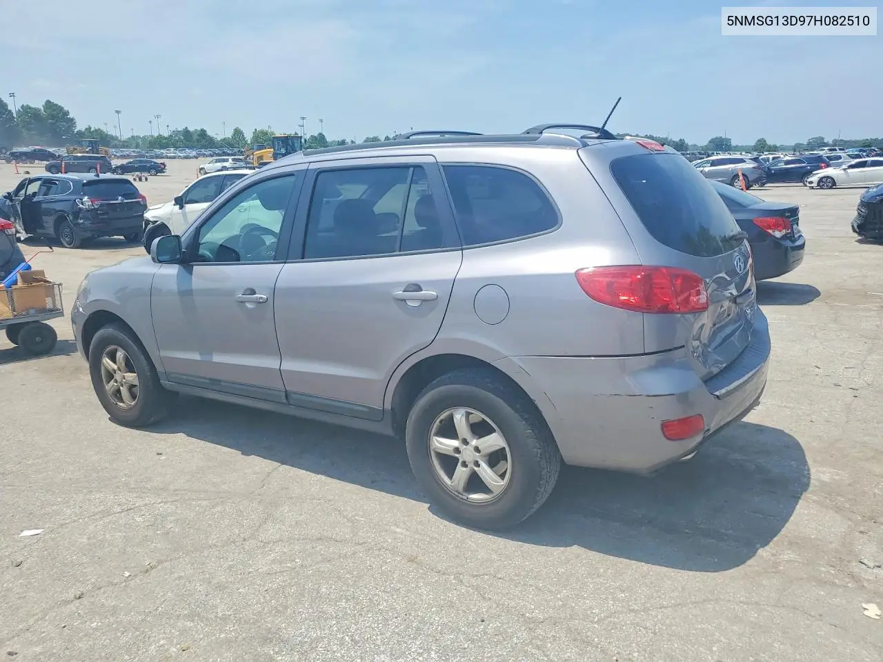 2007 Hyundai Santa Fe Gls VIN: 5NMSG13D97H082510 Lot: 60527866