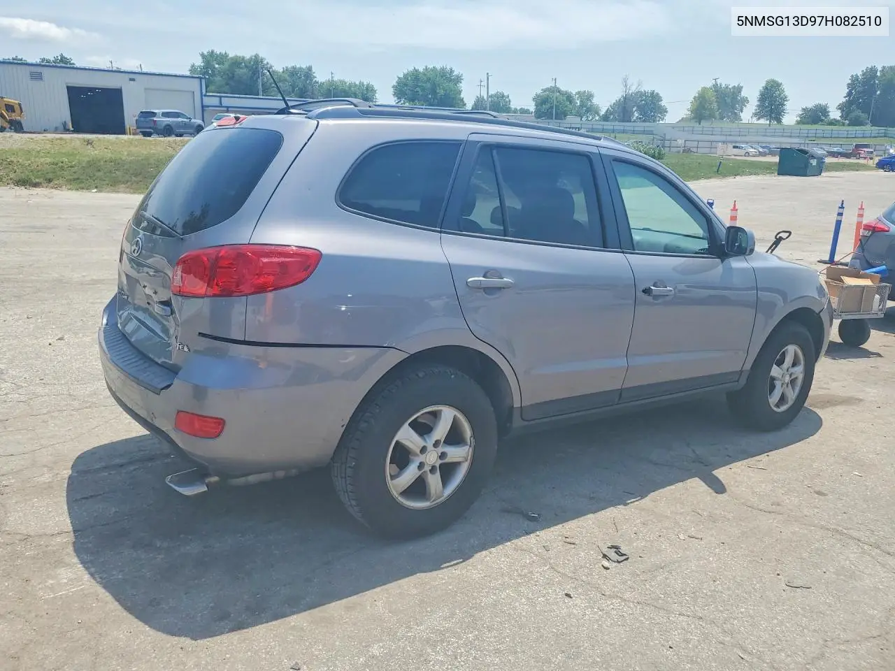2007 Hyundai Santa Fe Gls VIN: 5NMSG13D97H082510 Lot: 60527866