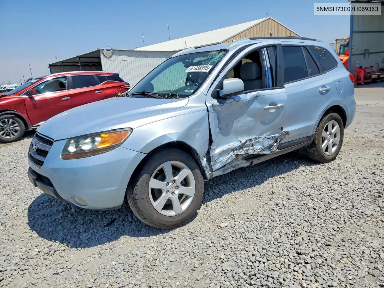2007 Hyundai Santa Fe Se VIN: 5NMSH73E07H069363 Lot: 61958996