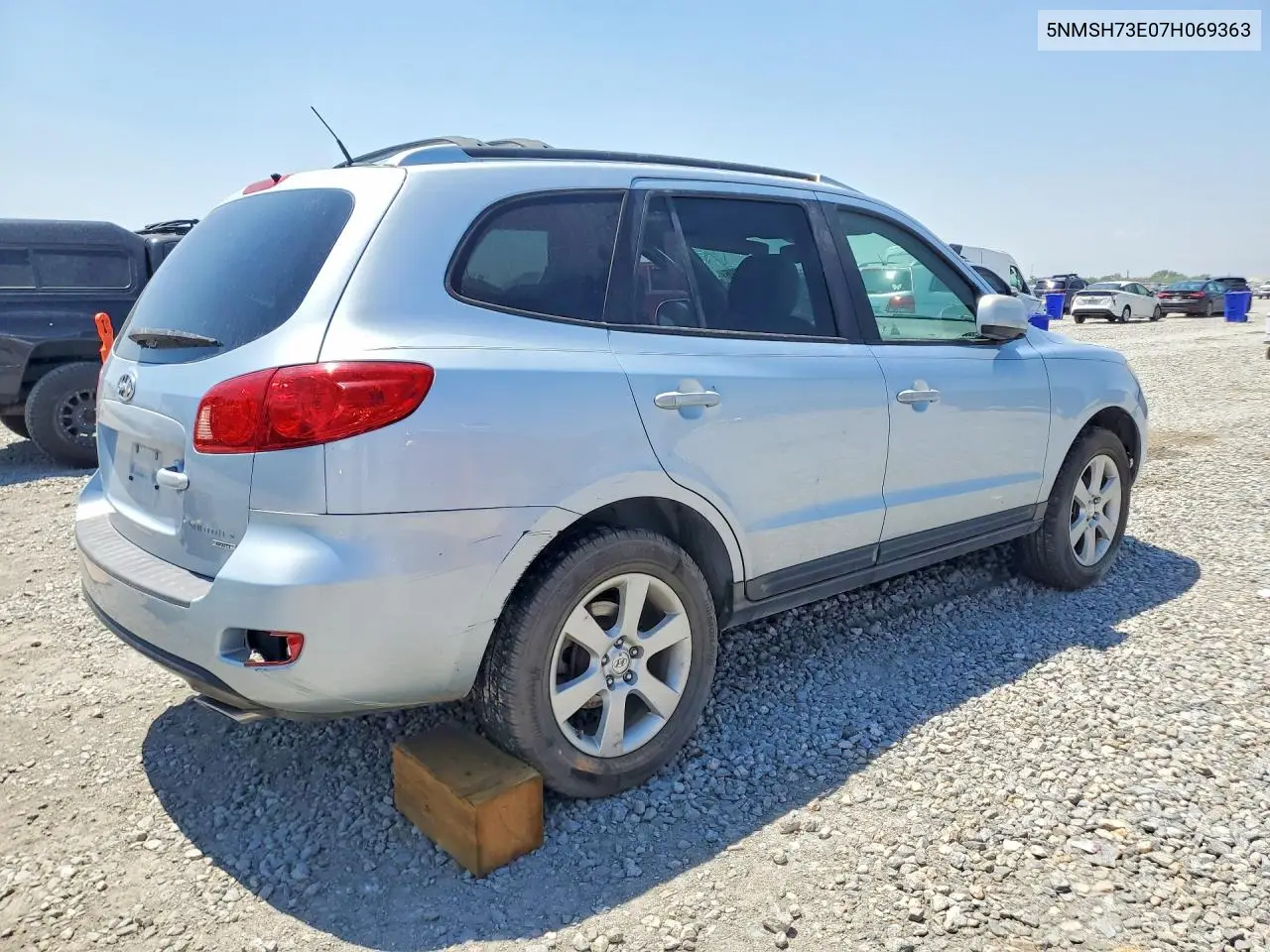 2007 Hyundai Santa Fe Se VIN: 5NMSH73E07H069363 Lot: 61958996