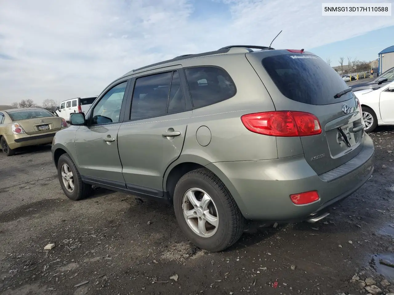 5NMSG13D17H110588 2007 Hyundai Santa Fe Gls