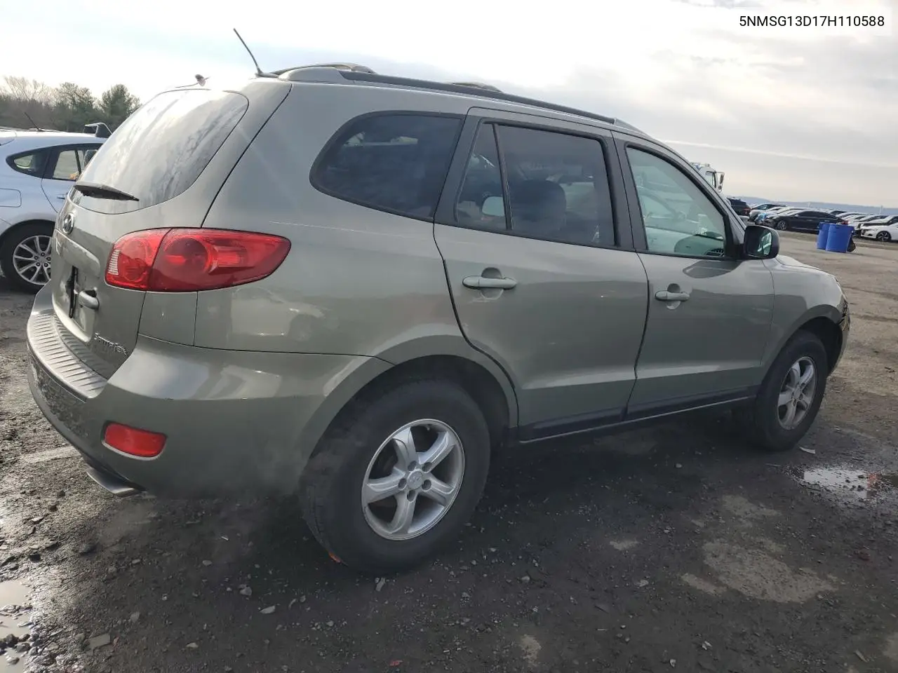 5NMSG13D17H110588 2007 Hyundai Santa Fe Gls