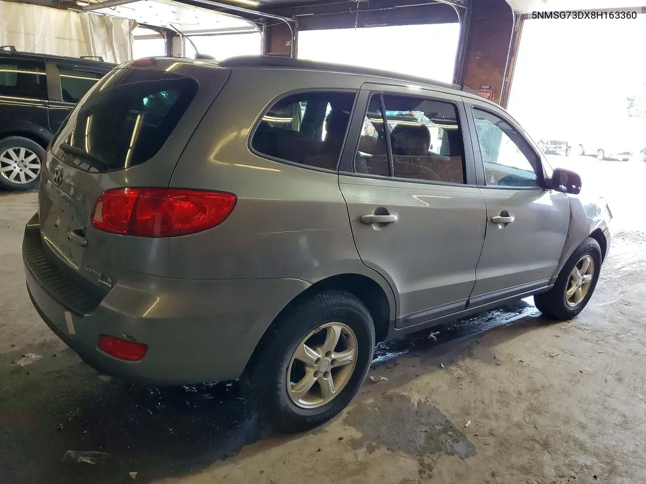 2008 Hyundai Santa Fe Gls VIN: 5NMSG73DX8H163360 Lot: 61113656
