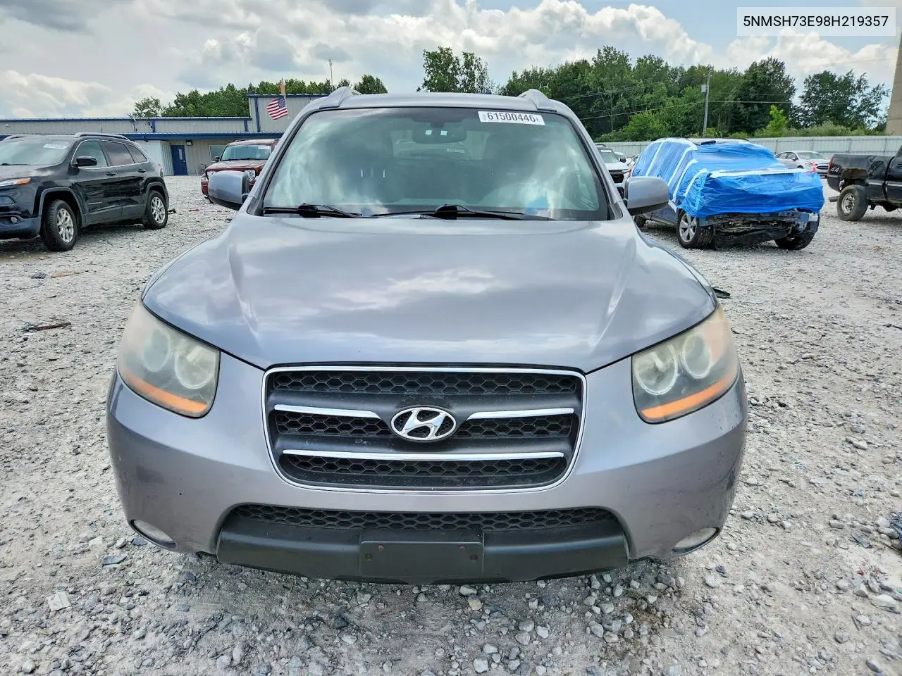 2008 Hyundai Santa Fe Se VIN: 5NMSH73E98H219357 Lot: 61500446