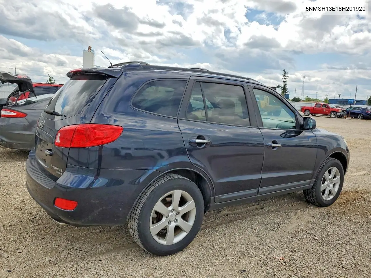 2008 Hyundai Santa Fe Se VIN: 5NMSH13E18H201920 Lot: 62380946