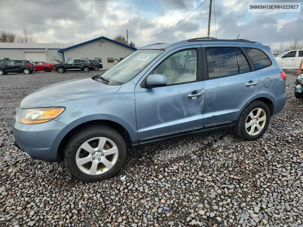 5NMSH13E99H323927 2009 Hyundai Santa Fe Se